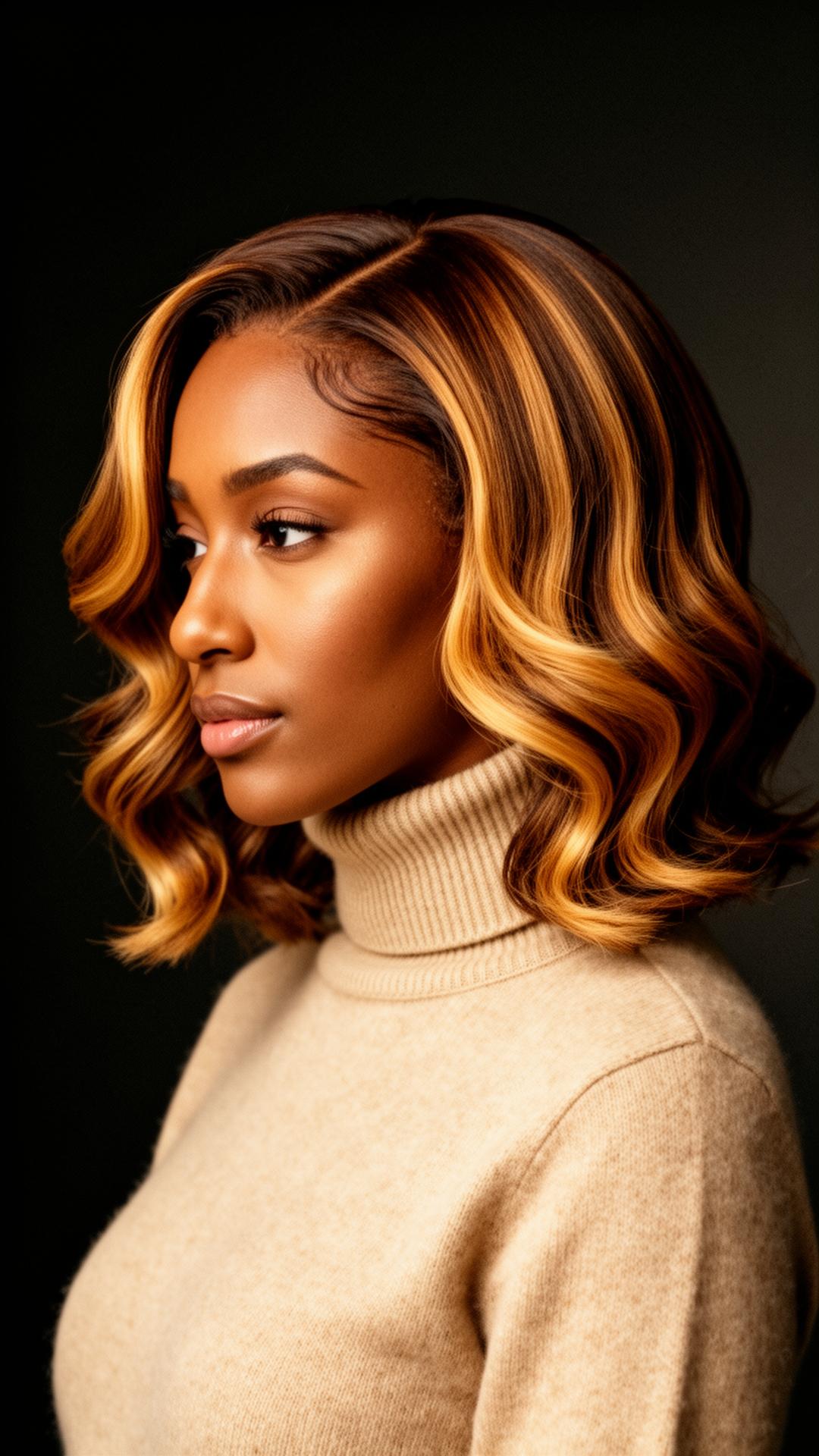 Perruque balayage couture réalisé par Sarita Hair Color à Netanya